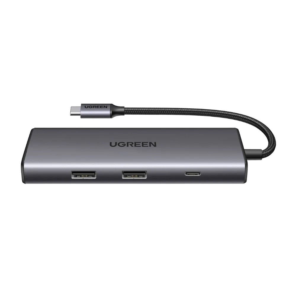 תחנת עגינה UGREEN Revodok 206 6 ב-1 – שני מסכי HDMI, תמיכה ב-8K@30Hz וטעינת PD עד 100W 4 UGREEN Revodok 206 תחנת עגינה 6 ב-1 4