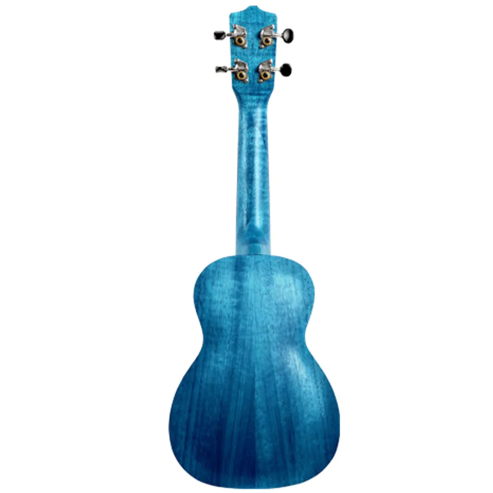 יוקללה סופרן LEHO MLUS-XM-BS Flame Maple Blue Sea כולל נרתיק 2 יוקללה סופרן LEHO MLUS-XM-BS Flame Maple Blue Sea כולל נרתיק – תמונה 2