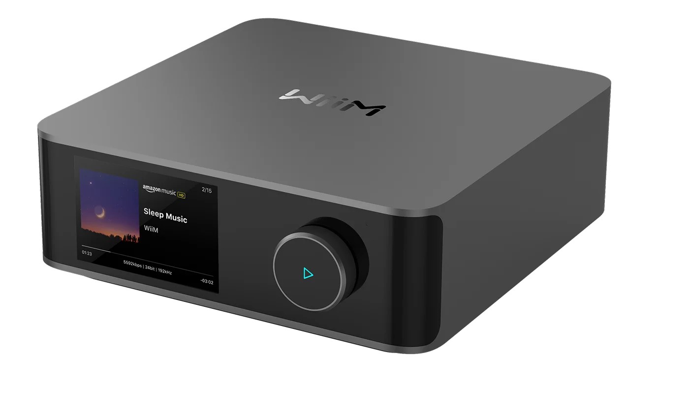 מגבר סטרימינג WiiM Amp Ultra – 100W לערוץ, מסך מגע 3.5 אינץ' ו-HDMI ARC 1 מגבר סטרימינג WiiM Amp Ultra