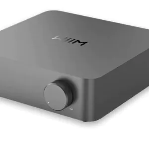 מגבר סטריאו WiiM Vibelink Amp – 100W לערוץ, DAC ESS וכניסות דיגיטליות