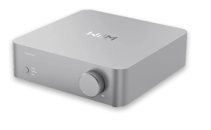 מגבר סטריאו WiiM Vibelink Amp – 100W לערוץ, DAC ESS וכניסות דיגיטליות 2 מגבר סטריאו WiiM Vibelink Amp – תמונה 2