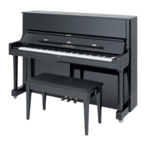 פסנתר עומד Yamaha U1M יד שנייה מיפן – 121 ס״מ, שחור מבריק – Yamaha U1M