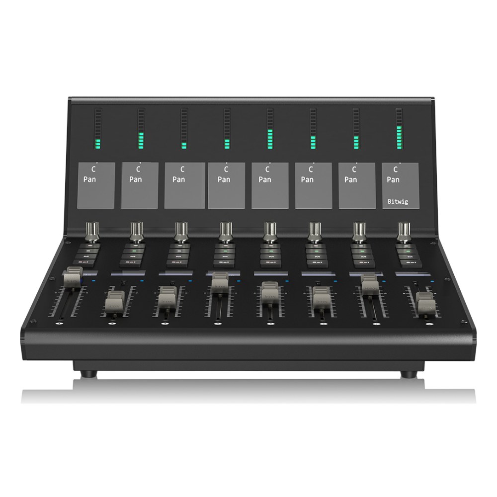 יחידת הרחבה iCON V1-X למשטח V1-M – 8 פיידרים ממונעים ותצוגות TFT 2 יחידת הרחבה iCON V1-X עם 8 פיידרים ממונעים – תמונה 2