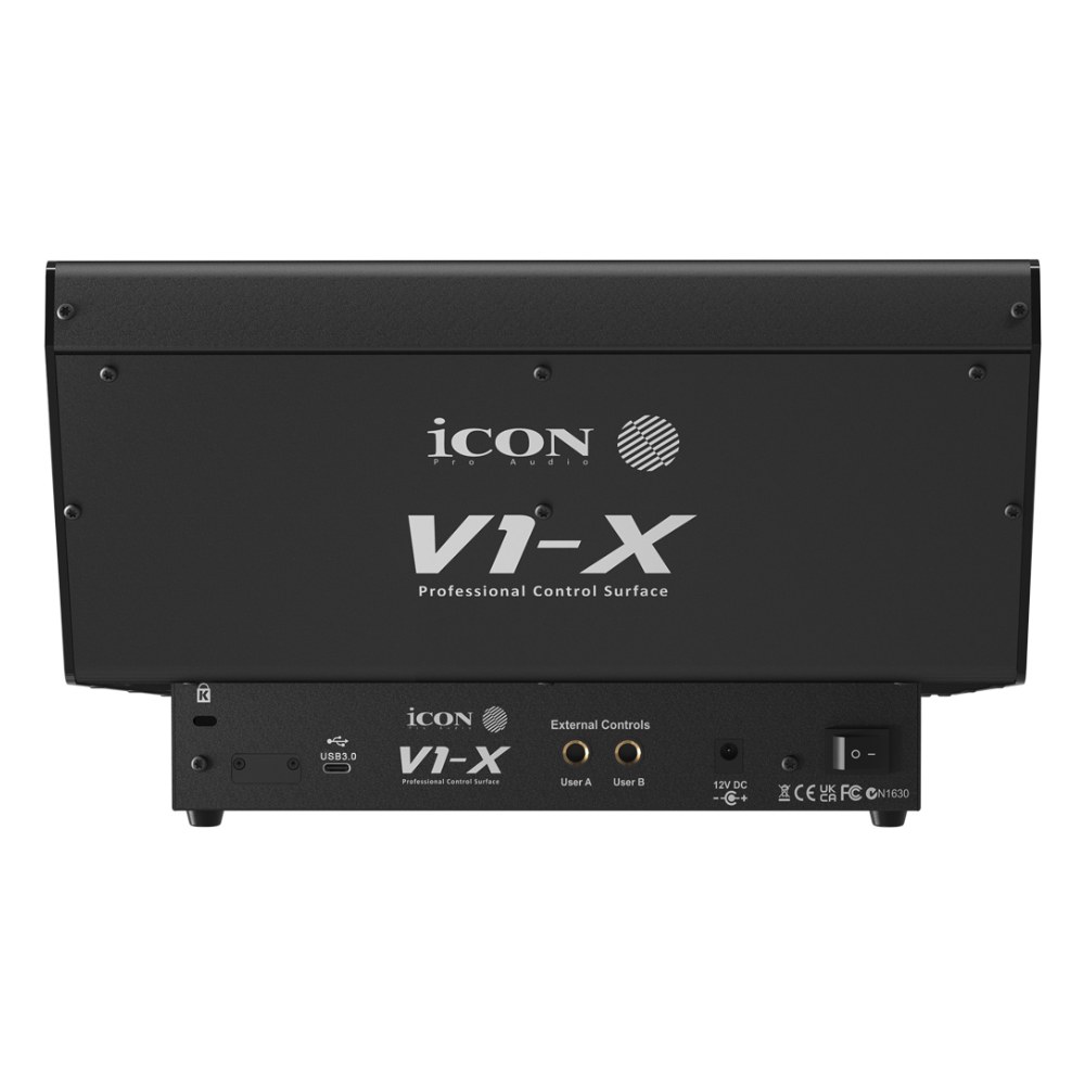 יחידת הרחבה iCON V1-X למשטח V1-M – 8 פיידרים ממונעים ותצוגות TFT 4 יחידת הרחבה iCON V1-X עם 8 פיידרים ממונעים – תמונה 4