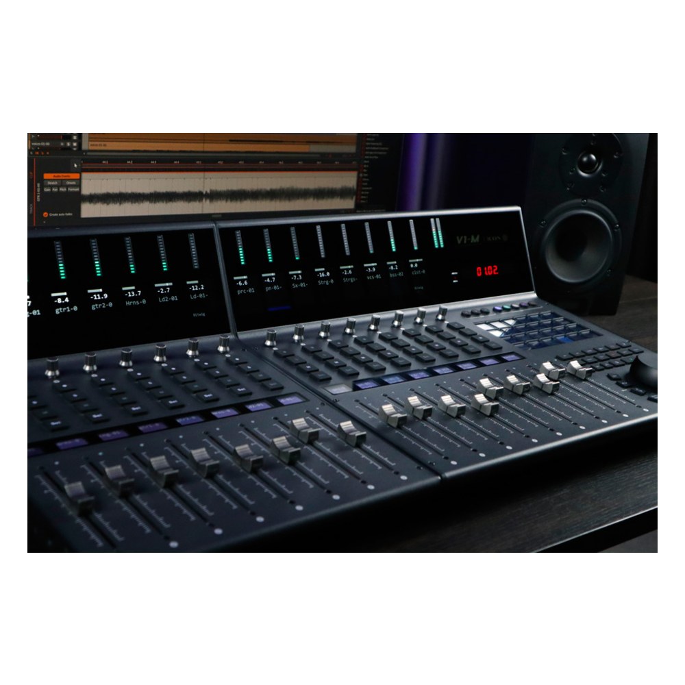 יחידת הרחבה iCON V1-X למשטח V1-M – 8 פיידרים ממונעים ותצוגות TFT 5 יחידת הרחבה iCON V1-X עם 8 פיידרים ממונעים – תמונה 5