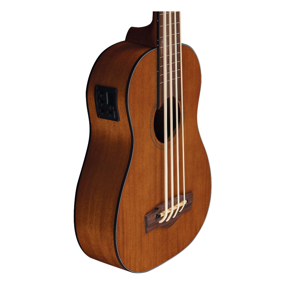 יוקלילי בס מוגבר EKO Uku Duo Ukubass EQ Natural – סקאלה 510 מ״מ עם תיק מרופד 4 יוקלילי בס מוגבר EKO Uku Duo Ukubass EQ בגימור Satin טבעי – תמונה 4