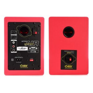 זוג מוניטורים Monkey Banana Gibbon AIR BT אדום – Bluetooth, כניסת AUX ו-EQ מובנה
