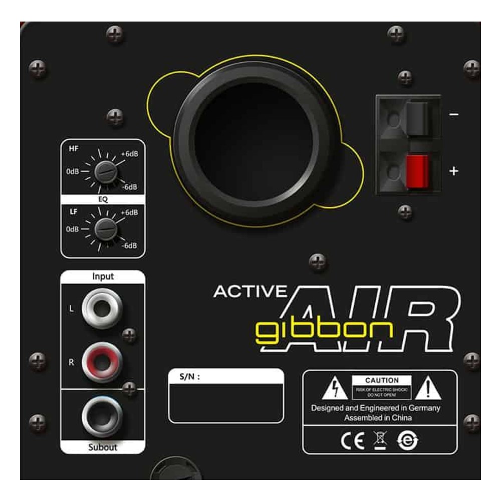 זוג מוניטורים Monkey Banana Gibbon AIR BT שחור – וופר 4 אינץ׳ ותגובה 60Hz–22kHz 4 זוג מוניטורים Monkey Banana Gibbon AIR BT שחורים – תמונה 4