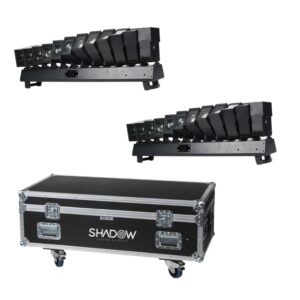 זוג פנסי אפקט Shadow PHANTOM LIGHT LMB155 עם קייס קשיח