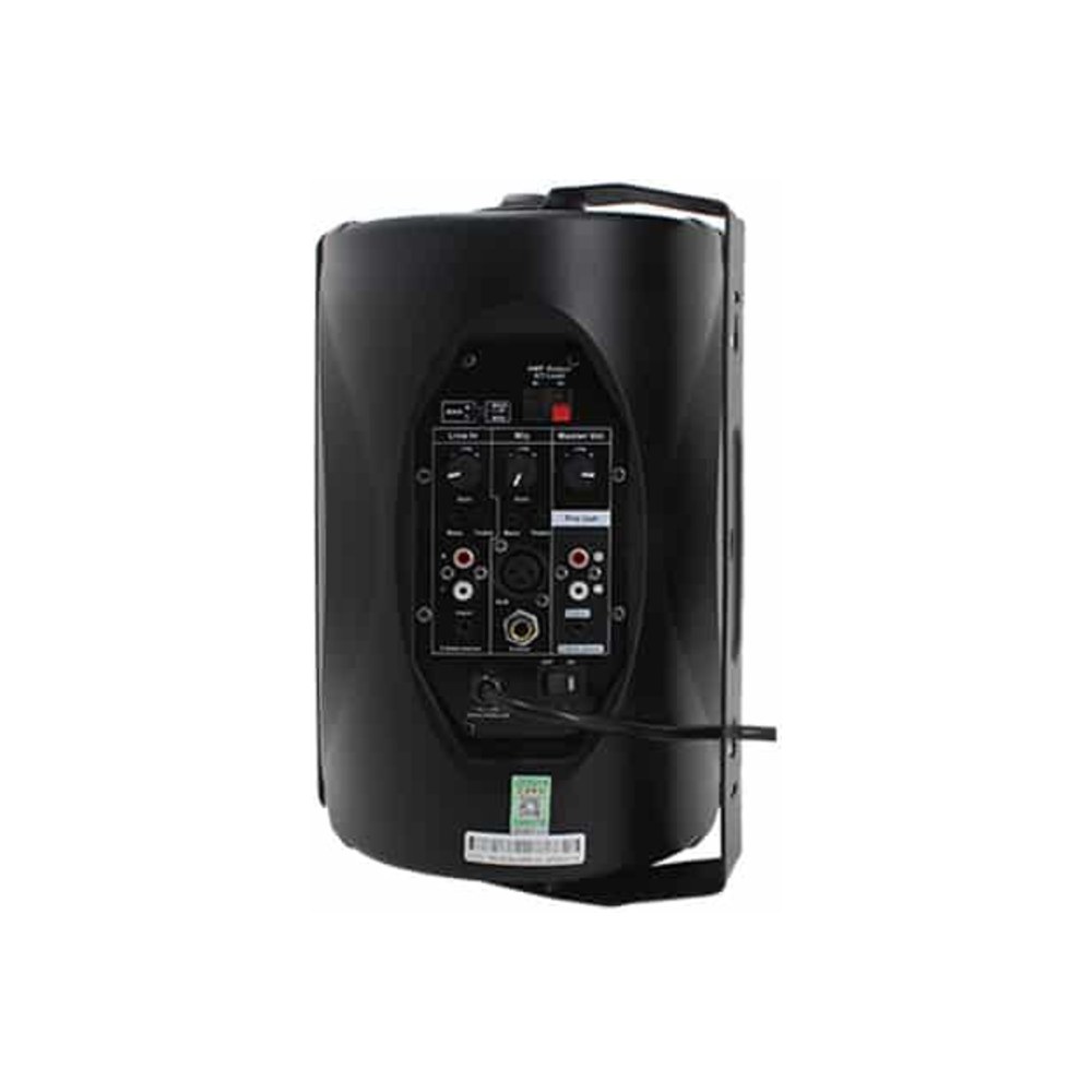 זוג רמקולים מוגברים להתקנה Polman PLM6606B שחור – מגבר 40W לרמקול ומיקרופון 2 זוג רמקולים מוגברים להתקנה Polman PLM6606B בצבע שחור – תמונה 2