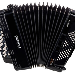 אקורדיון כפתורים דיגיטלי Roland FR-1XB עם 72 בסים – 62 כפתורים, רמקולים מובנים ואוזניות