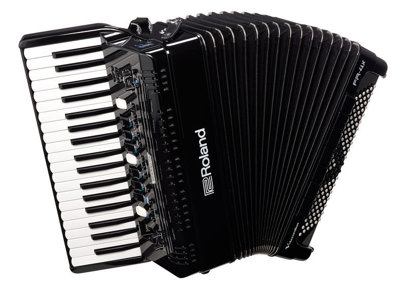 אקורדיון דיגיטלי Roland FR-4X עם 120 בסים – 37 קלידים, 100 סטים של אקורדיון, רמקולים והקלטה 1 אקורדיון דיגיטלי Roland FR-4X