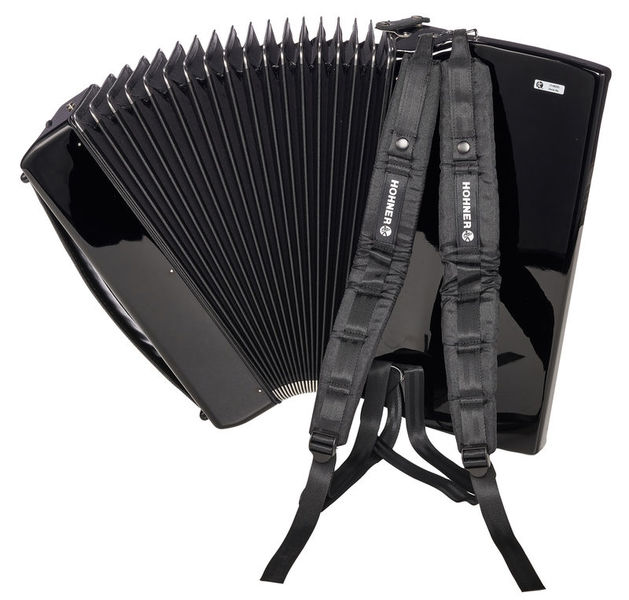 אקורדיון Hohner Amica Forte IV 96 בסים – 37 קלידים, 4 שורות, 11 רגיסטרים, תיק ורצועות 4 אקורדיון Hohner Amica Forte IV 96 – תמונה 4