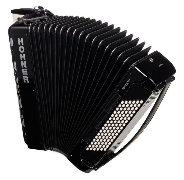 אקורדיון Hohner Amica Forte IV 96 בסים – 37 קלידים, 4 שורות, 11 רגיסטרים, תיק ורצועות 3 אקורדיון Hohner Amica Forte IV 96 – תמונה 3