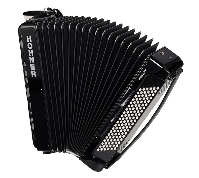 אקורדיון Hohner Amica Forte IV 120 בסים – 4 שורות לשוניות, טווח דינמי רחב, תיק ורצועות 3 אקורדיון Hohner Amica Forte IV 120 – תמונה 3