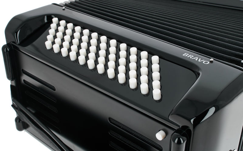 אקורדיון Hohner Bravo II 60 בסים – 26 קלידים, Silent Key, תיק ורצועות 7 אקורדיון Hohner Bravo II 60 – תמונה 7