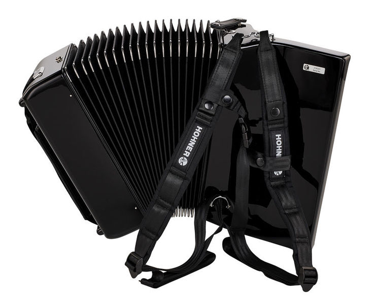 אקורדיון Hohner Bravo II 48 בסים – 26 קלידים, Silent Key, תיק ורצועות 4 אקורדיון Hohner Bravo II 48 – תמונה 4