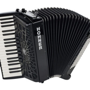 אקורדיון Hohner Bravo III 96 – 96 בסים, 37 קלידים, 7 רגיסטרים, Silent Key, תיק ורצועות