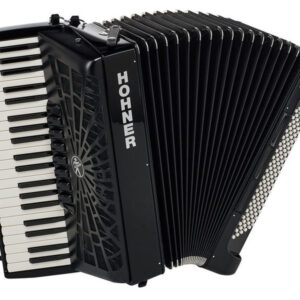 אקורדיון Hohner Bravo III 120 – ‏120 בסים, 41 קלידים, 7 רגיסטרים, Silent Key, תיק ורצועות