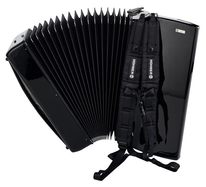 אקורדיון Hohner Bravo III 120 בסים – 41 קלידים, 7 רגיסטרים, Silent Key, תיק ורצועות 4 אקורדיון Hohner Bravo III 120 – תמונה 4