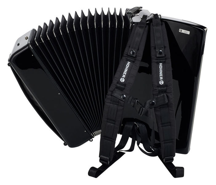 אקורדיון Hohner Bravo III 72 בסים – 34 קלידים, 3 שורות לשוניות, Silent Key, תיק ורצועות 4 אקורדיון Hohner Bravo III 72 – תמונה 4