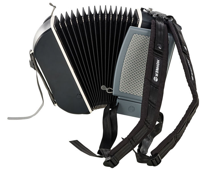 אקורדיון Hohner XS פסנתר לילדים ולמבוגרים – 21 קלידים, 15 בסים, 2.9 ק״ג 4 אקורדיון Hohner XS פסנתר – תמונה 4
