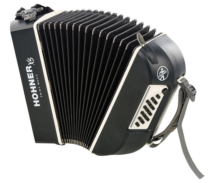 אקורדיון Hohner XS פסנתר לילדים ולמבוגרים – 21 קלידים, 15 בסים, 2.9 ק״ג 3 אקורדיון Hohner XS פסנתר – תמונה 3