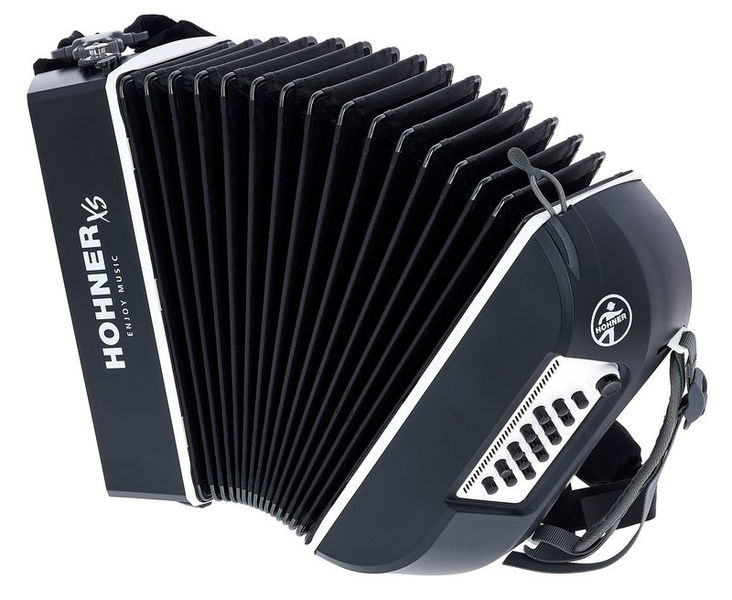 אקורדיון כפתורים Hohner XS במערכת C לילדים ולמבוגרים – 21 כפתורים, 15 בסים, 2.9 ק״ג 3 אקורדיון כפתורים Hohner XS – תמונה 3
