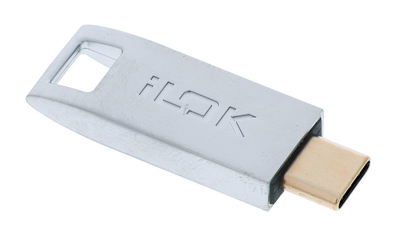 מפתח רישוי iLok 3 USB-C מבית PACE — עד 1,500 רישיונות 1 מפתח רישוי iLok 3 USB-C
