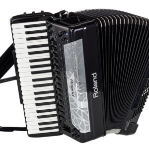 אקורדיון דיגיטלי Roland FR-8X – דגם הדגל: 41 קלידים, 120 בסים, מסך צבעוני, רמקולים 2×25 וואט