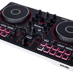Numark Party Mix III – קונטרולר DJ עם תאורת LED מובנית, Stems ו-Bluetooth