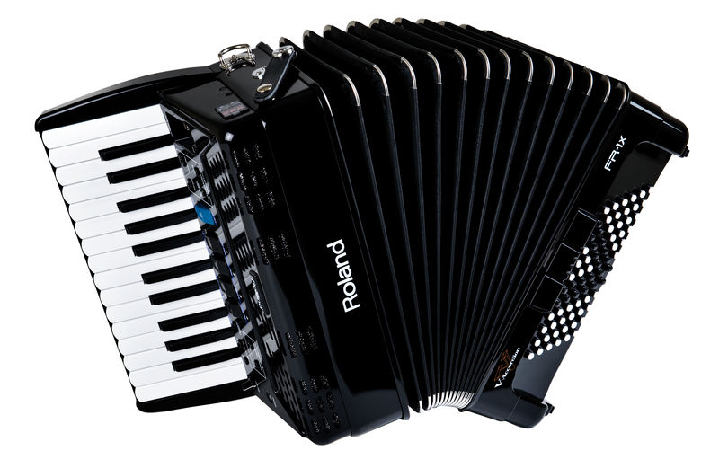 אקורדיון דיגיטלי Roland FR-1X עם 72 בסים – 26 קלידים, רמקולים מובנים, אוזניות וסוללות 4 אקורדיון דיגיטלי Roland FR-1X – תמונה 4