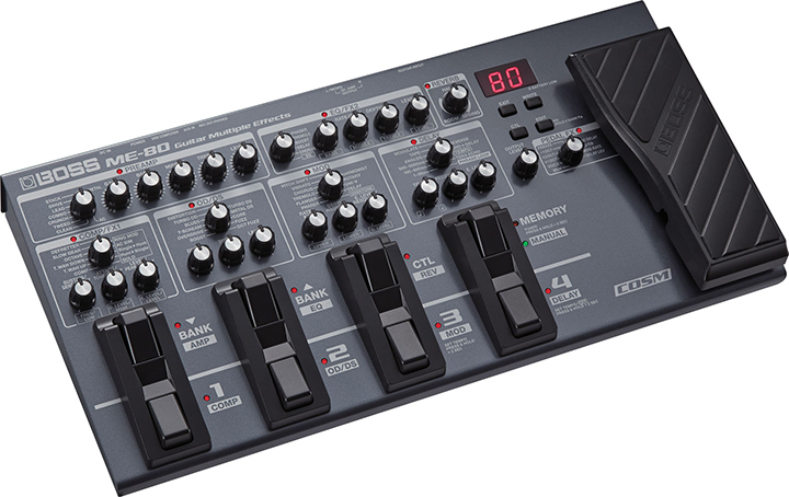 מולטי אפקט לגיטרה Boss ME-80 1 מולטי אפקט לגיטרה Boss ME 80