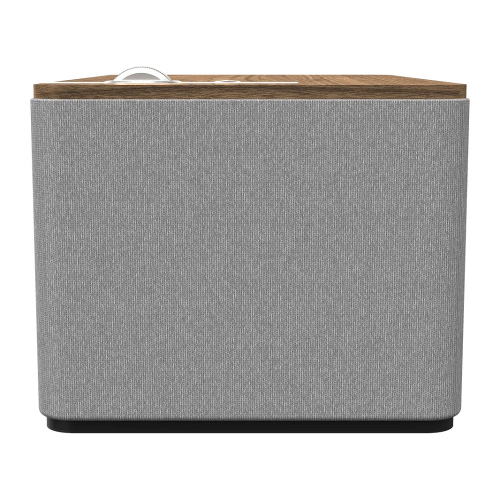 רמקול בלוטוס Klipsch The Three Plus אגוז – 120W, כניסת פונו לפטיפון 5 רמקול בלוטוס Klipsch The Three Plus אגוז – מבט צד